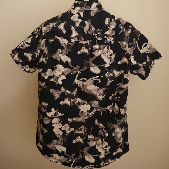 Saturdays New York City Patterned Short Sleeve Button Down - Picture 2 of 8